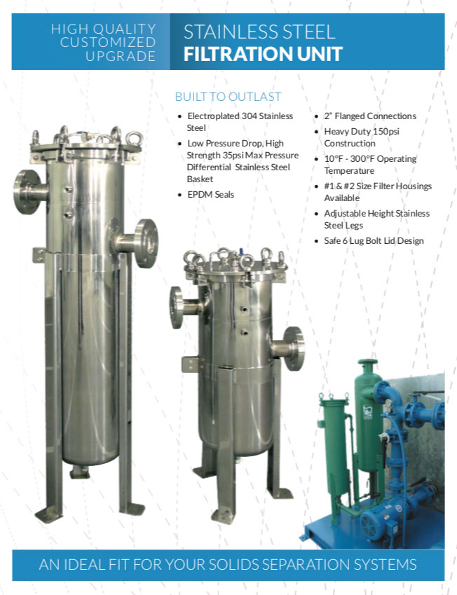 SSF – 1405: Stainless Steel Filtration Unit