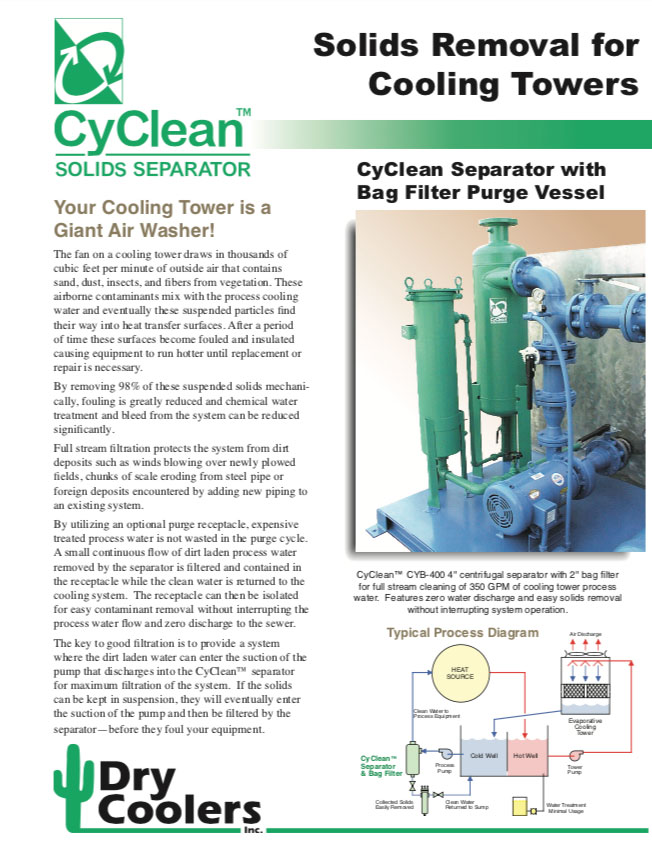 CY-1M-912: CyClean Solids Separator
