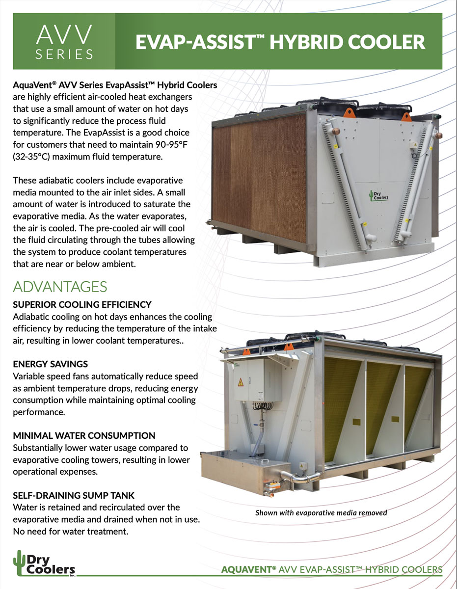 AVV: EvapAssist™ Hybrid Cooler